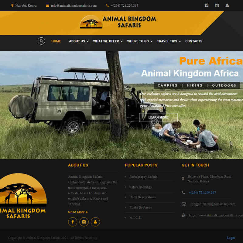 Animal Kingdom Safaris